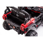 Elektrické autíčko - BBH-016 - nelakované - červené